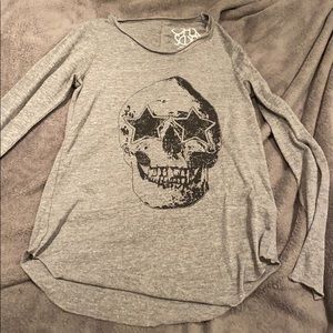 Skeleton long sleeve shirt